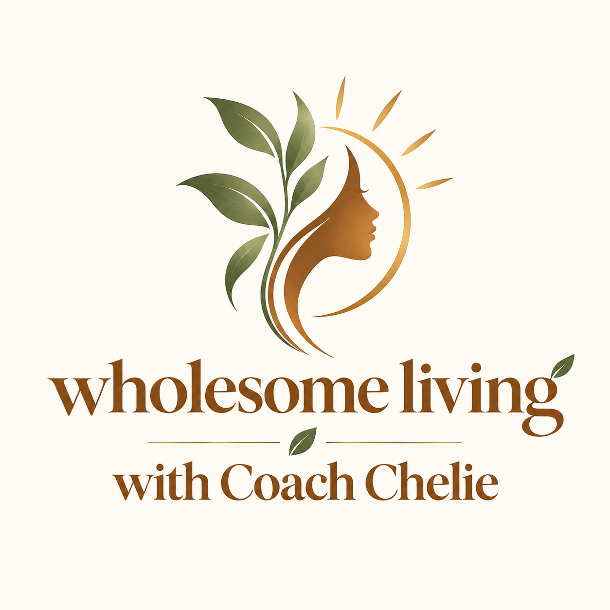 Wholesome Living with Coach Chelie logo